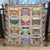 Hippie Car Quilt Blanket  Quilt